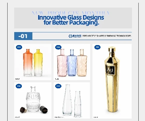 Changyou Glass odhaluje červenec 2026 nové přírůstky: Nové návrhy skleněných lahví pro značky lih...